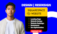 squarespace website design squarespace website redesign square website design