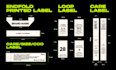 design modern clothing label collection