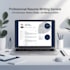 write a modern, clean, and job winning resume