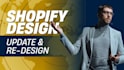 design, redesign, update shopify website, shopify store