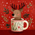 design a custom flat style christmas illustration