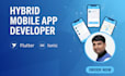 develop hybrid mobile app in flutter, ionic for android ios