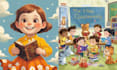 create magical childrens book illustrations
