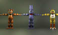3d animatronics, robot model, fnaf, tf2 model, 3d game character, 3d animation