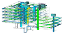do bim modeling 3d in revit for electrical, fire, plumbing