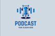 creative a modern podcast logo