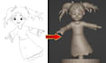 create a 3d model from your 2d concept