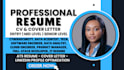 write a professional IT resume cybersecurity data scientist software engineer cv
