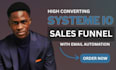create systeme io landing page systeme io website expert systeme io sales funnel