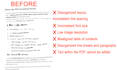 professionally format, fix, and rebuild your PDF layout
