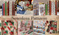 design seamless pattern and wrapping paper