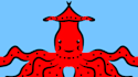 create a cute squid jelly sea creature