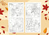 do cozy bold and easy coloring book and adult coloring book for KDP etsy