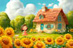 special drawing children book with my style