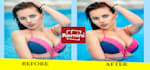 do image retouching in remini ai