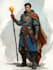 paint your dark fantasy dnd character illustration