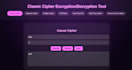 create a custom cipher tool in python