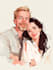 draw couple portrait illustration