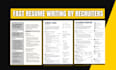 write your resume as a hiring expert