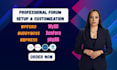 create, customize and migrate wpforo, bbpress, xenforo, phpbb, mybb, forum site