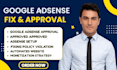 google adsense approval guarantee adsense account monetization adsense approval