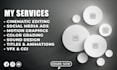 edit cinematic videos with advanced editing, vfx, cgi, motion graphics and ads