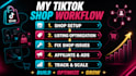 setup tik tok shop, listing creation and optimization  and run tiktok ads