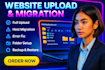 upload, migrate and deploy your website professionally via ftp