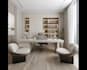 redesign office interior suite, travel office render,cozy cooperate office model