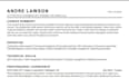 write an ats optimized resume CV or cover letter
