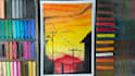 create beautiful handmade landscape, paintings