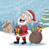 draw christmas cartoon caricature