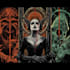 create dark art illustration