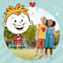 create character logo and friendship portrait