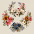 create a beautiful flower tattoo design for you