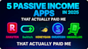 develop passive income earning app, admob earning app, reward app development