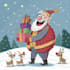 unique christmas cartoon caricature
