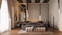 design your bedroom interior with realistic 3d rendering