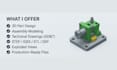 create solidworks 3d models and manufacturing ready drawings