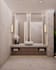 design a realistic interior for home or bathroom