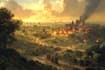 digitally paint fantasy landscape