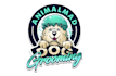 create unique cute dog pet grooming logo