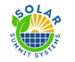 make a unique solar power logo for renewable energy brands