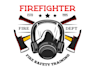 design awesome firefighter logo