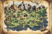 create an amazing fantasy map illustration