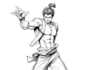 draw sketches with your character