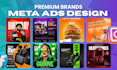design canva template and meta ads creative