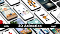 create motion graphics 2d animation web motion design animated explainer
