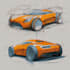 car design and digital painting