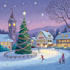 draw unique christmas illustration